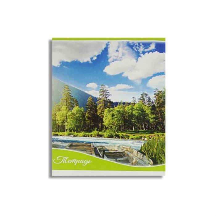 Тетрадь А5 48 л клетка Calligrata "Времена года. Лето" обложка картон, скоба, блок 55 г/м², белизна блока 75-80% 3043777