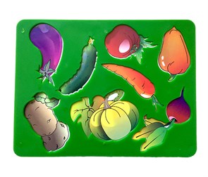 Трафарет-раскраска ОВОЩИ ТР-05