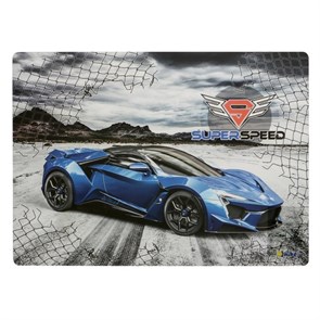 Накладка на стол пластик А4,  Super speed, 339 х 224 мм, 500 мкм 4478188