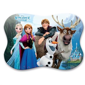 Накладка на стол пластиковая А5, фигурная, Disney Frozen, 200 х 150 мм 4320009