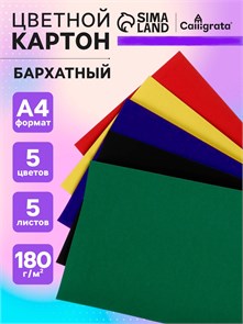 {{photo.Alt || photo.Description || 'Картон бархатный А4, 5 листов, 5 цветов, 180 г/м2'}}