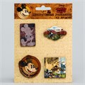 Декор деревянный Микки Маус Disney "Винтаж" 4 шт, на подложке 12 × 11 см 1144989
