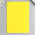 Фоамиран "Рукоделие" 2 мм, 210*297 мм, желтый, F2-11 1252905