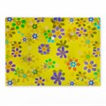 Папка-конверт на кнопке, формат А4, 90 мкр, «Цветочки» 2910415