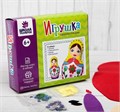 Набор для создания игрушки из фетра «Матрёшка с цветочками» 3522303 - фото 414218