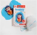Игрушка из фетра «Ёжик с подарком», с термонаклейкой и перфорацией 4324391