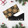 Конверт для денег «С Новым годом!» паттерн из ёлок, 16.5 × 8 см 4404741 - фото 415831