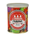 Пазл 53 элемента в консервной банке "Елка с новогодними шарами" 3853684 - фото 417128