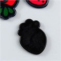 Декор для творчества пластик "Клубничка" 2,1х1,5 см 2778273