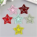 Декор для творчества войлок "Звёздочка"  6 х 6 см 745028
