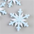 Декор для творчества войлок "Снежинка"  4,7 х 4,7 см 3527035