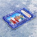 Магнит многослойный с термометром «Великий Устюг» (Дед Мороз), 8 х 5,5 см 3945889