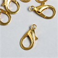Основа для брелока карабин металл золото 1,5 х 3 см 5131752