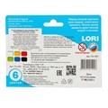 Пластилин 6 цветов 120 г, Lori «Классика» 867557